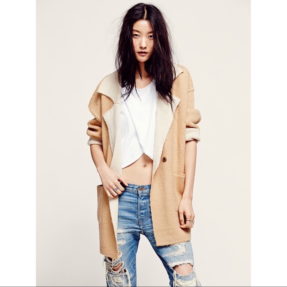 Free People | Big On Comfort Sweater Jacket